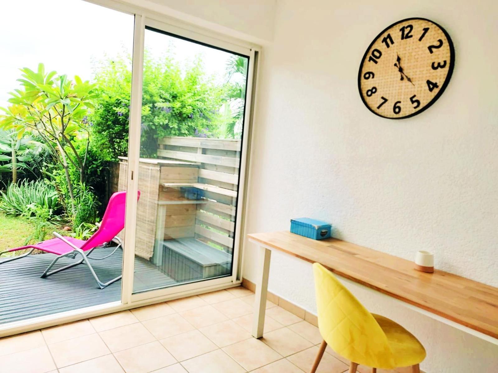 Le Jardin Des Tuit Tuit * Vue Mer * Cozy Saint-Leu Eksteriør billede